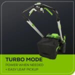 Greenworks 60V 25" Cordless Brushless Self-Propelled Mower + Two (2) 4.0Ah Batteries & Dual Port Charger - Image 9