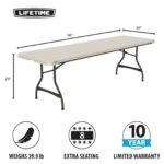 Lifetime 8-Foot Nesting Table - 4 Pk (Commercial) - Image 3
