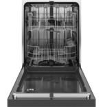 GE – 24″ Front Control Built-In Tub Dishwasher with 3rd Rack, Sanitize Cycle and 47 dBA – Stainless Steel - Image 8