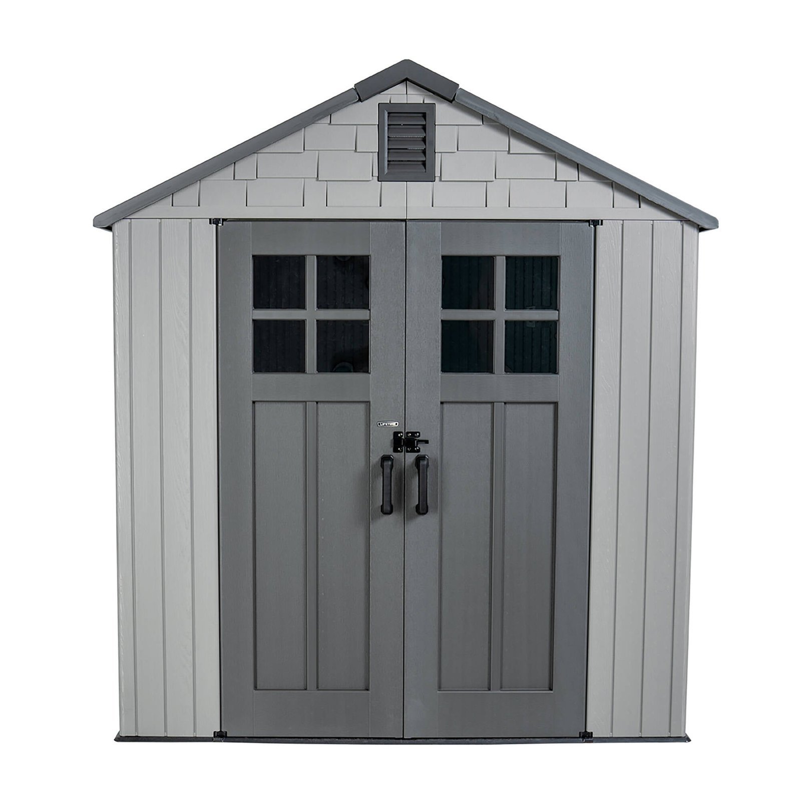 bc5404f5-65e2-4b19-8484-2ecb7b96bc03.jpg Lifetime 7-ft x 7-ft Architect Series Outdoor Storage Shed - Image 1
