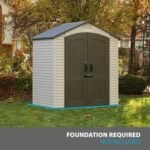 Lifetime 7 Ft. x 4.5 Ft. Outdoor Storage Shed - Image 2