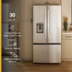 Whirlpool – 36 in. Wide 30 cu. ft. French Door Refrigerator with Dual Ice Makers – Fingerprint-Resistant Stainless Finish - Image 4