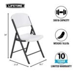 Lifetime 8-Foot Stacking Tables (4) and Chairs Combo (32) - Commercial - Image 4