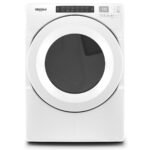Whirlpool – 7.4 cu.ft Front Load Heat Pump Dryer with Intiutitive Touch Controls, Advanced Moisture Sensing – White