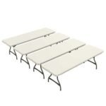 Lifetime 8-Foot Nesting Table - 4 Pk (Commercial)