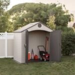 Lifetime 8 Ft. x 5 Ft. Outdoor Storage Shed - Image 35