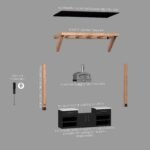 Timber Rock Outdoor Pizza Oven Cook Station - Image 16