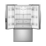 Whirlpool – 36 in. Wide 31 Cu.Ft. French Door Refrigerator with Ice Maker and Family-Sized Capacity – Fingerprint-Resistant Stainless Finish - Image 2