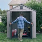 Lifetime 7-ft x 7-ft Architect Series Outdoor Storage Shed - Image 7