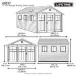 Lifetime 11 Ft. x 21 Ft. Outdoor Storage Shed - Image 12