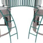 Lifetime Double Adventure Tower with Monkey Bars - Image 18