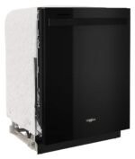 Whirlpool – 24 inch Top Control Built-In Stainless Steel Tub Dishwasher with Large Capacity Tall Top Rack and 50 dBA – Black - Image 2