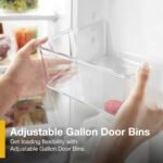 Whirlpool – 30 in. Wide 20 cu. ft. Wide French Door Refrigerator Stainless Steel – Black Stainless Steel - Image 6