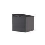 Suncast Modernist 7 ft. x 7 ft. Resin Vertical Pent Storage Shed with Floor Kit - Image 4