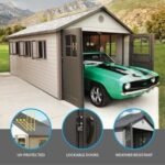 Lifetime 11 Ft. x 21 Ft. Outdoor Storage Shed - Image 5
