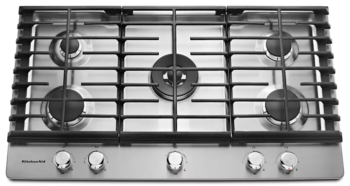 download-19.png KitchenAid 36″ 5-Burner Gas Cooktop - Image 1