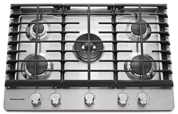 download-22.png KitchenAid 30″ 5-Burner Gas Cooktop KCGS550ESS - Image 1
