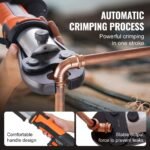 Pro Press Tool Pipe Crimping Kit, Cordless Battery Press Tool with 6 Interchangeable Jaws, DOBA-PPT6 - Image 7