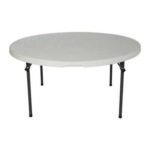 Lifetime 60-Inch Round Stacking Table (4) and Chair (32) Combo - Commercial - Image 22