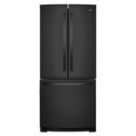 Whirlpool – 30 in. Wide 20 cu. ft. French Door Refrigerator – Black