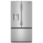 Whirlpool – 36 in. Wide 30 cu. ft. French Door Refrigerator with Dual Ice Makers – Fingerprint-Resistant Stainless Finish
