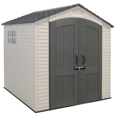 ec918f2e-1d2b-48b7-8354-289c43afc40c.jpg Lifetime 7 Ft. x 7 Ft. Outdoor Storage Shed - Image 1