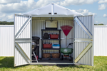 Arrow Elite 8 x 6 x 8 ft Galvalume Steel Storage Shed - Image 17