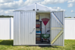 Arrow Elite 8 x 6 x 8 ft Galvalume Steel Storage Shed - Image 16