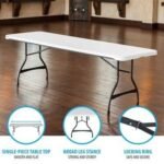 Lifetime 8-Foot Stacking Tables (4) and Chairs Combo (32) - Commercial - Image 6