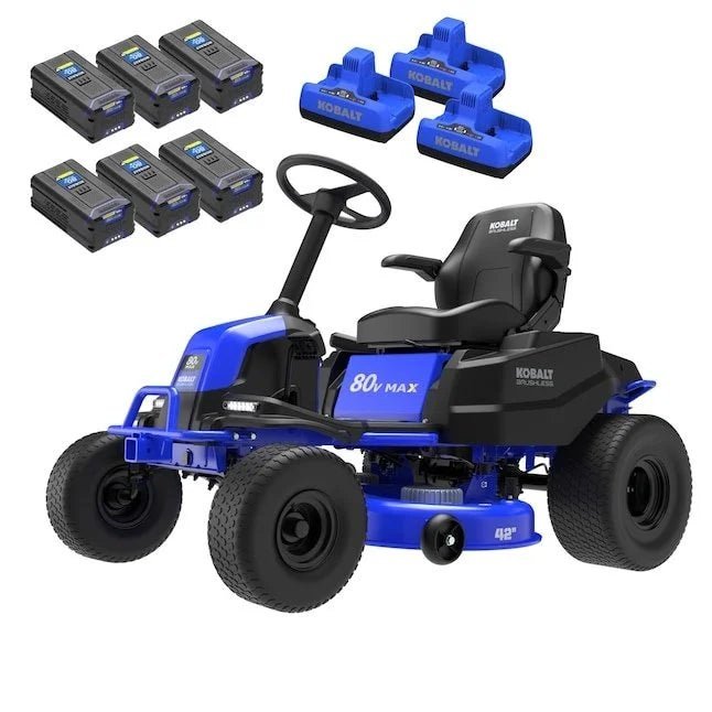f3b13e12-9154-4856-bf87-735a71d67ded.jpg Kobalt Crossover Electric Lawn Tractor KT 5680-06 - Image 1