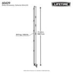 Lifetime Extreme Weather Kit  (Window Doors, 8ft sheds) - Image 2