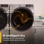 Whirlpool – 7.4 Cu. Ft. Stackable Smart Electric Dryer with Wrinkle Shield Option – Radiant Silver - Image 6