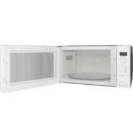 GE Profile – 2.2 Cu. Ft. Smart Built-In Microwave with Sensor Cooking and Glass Touch Controls – White - Image 3