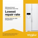 Whirlpool – 25 Cu Ft. Wide Side-by-Side Refrigerator – White - Image 5