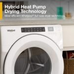 Whirlpool – 7.4 cu.ft Front Load Heat Pump Dryer with Intiutitive Touch Controls, Advanced Moisture Sensing – White - Image 6