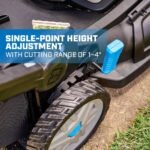HART 40-Volt 21-inch Supercharge 3-in-1 Self-Propelled Mower Kit, (2) 6.0Ah Lithium-Ion Batteries - Image 8