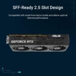 ASUS – PRIME NVIDIA GeForce RTX 5060 OC Edition 8GB GDDR7 PCI Express 5.0 Graphics Card – Black - Image 2