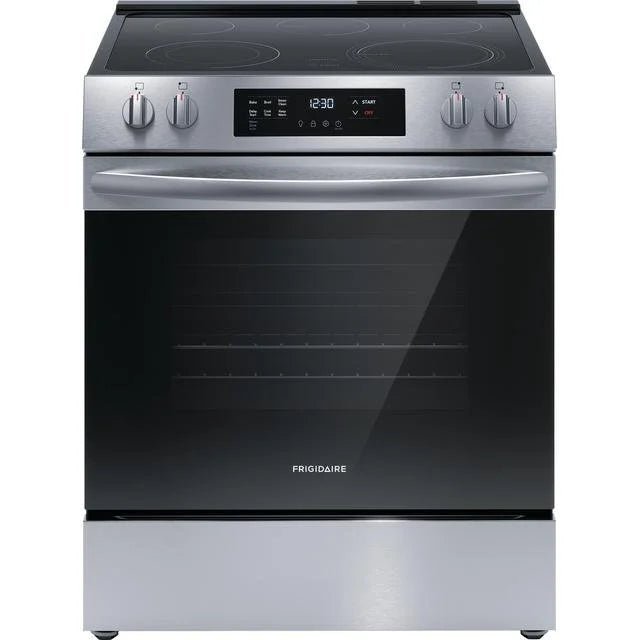 frjuqyqgtnop.jpg Frigidaire 30″ Front Control Electric Range FCFE3062AS - Image 1