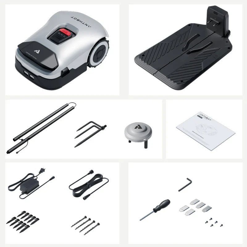 genie-package-list-1.3.jpg ANTHBOT Genie 3000: AI Robot Lawn Mower No Wire - Image 1