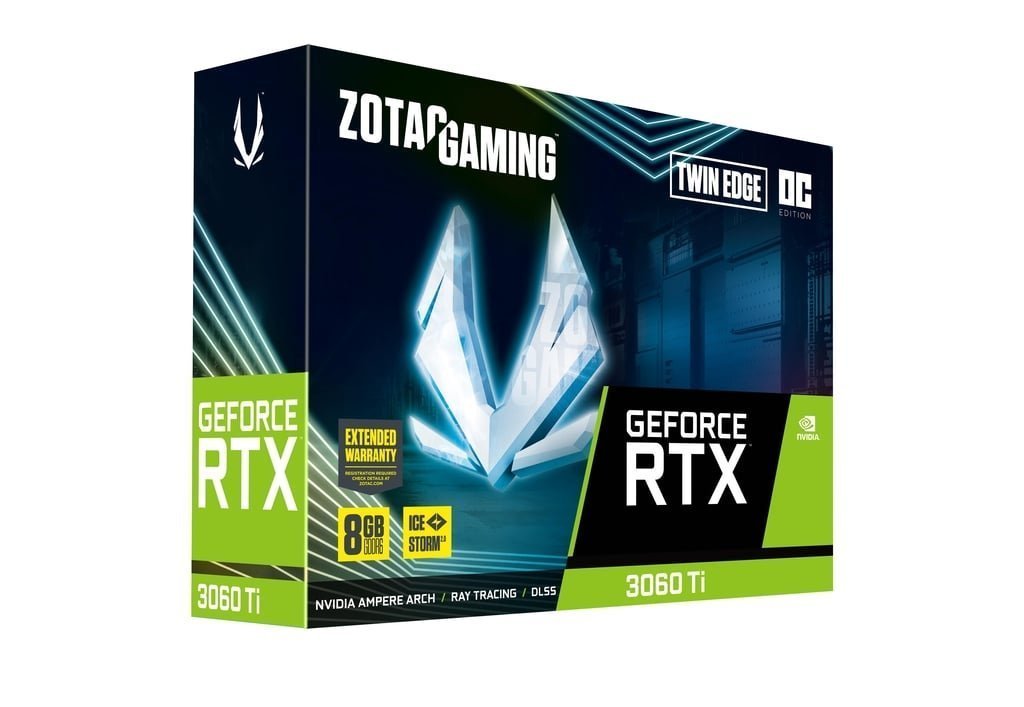 hndt.jpg Zotac RTX 3060 Ti 8GB Graphics Card - Image 1