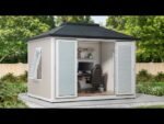 BEYOND SHED 10x12.6 Backyard Office Shed with Floors, Windows, and Lockable Doors - Image 3