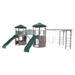 Lifetime 90966 Double Adventure Tower with Monkey Bars