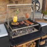 Timber Rock Outdoor Cook Station with Argentine Grill - Image 17