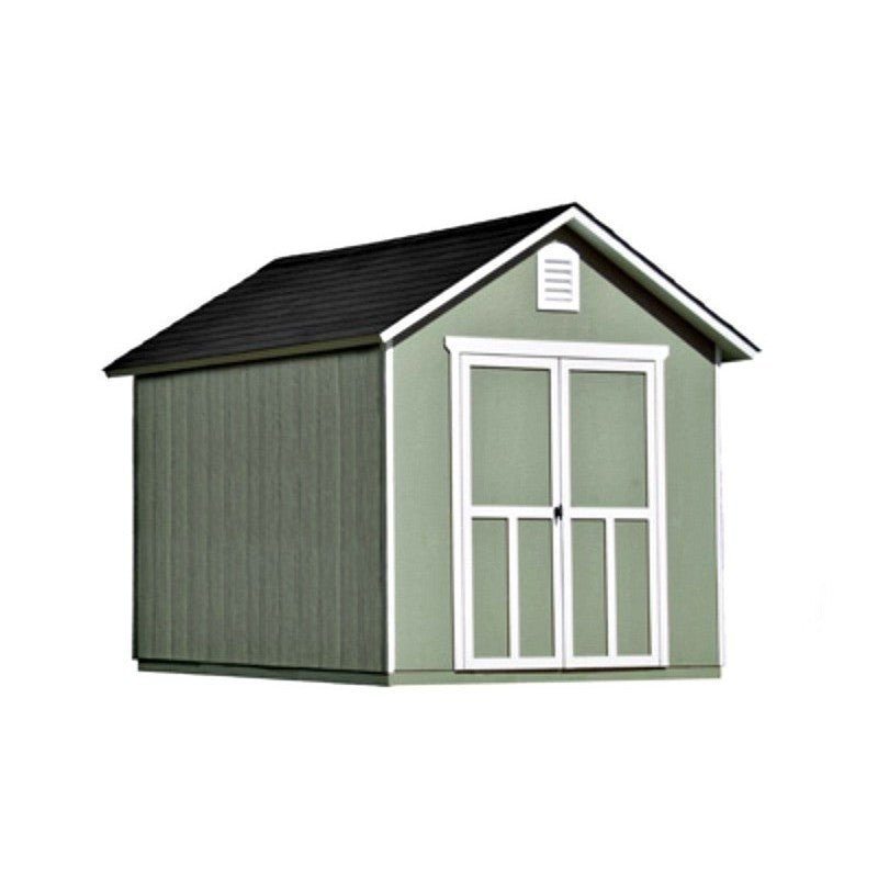 meridian-8x10-19347-7.jpg Handy Home Products Meridian 8 ft. x 10 ft. Wood Storage Shed, Multi - Image 1