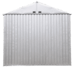 Arrow Elite 8 x 6 x 8 ft Galvalume Steel Storage Shed - Image 5