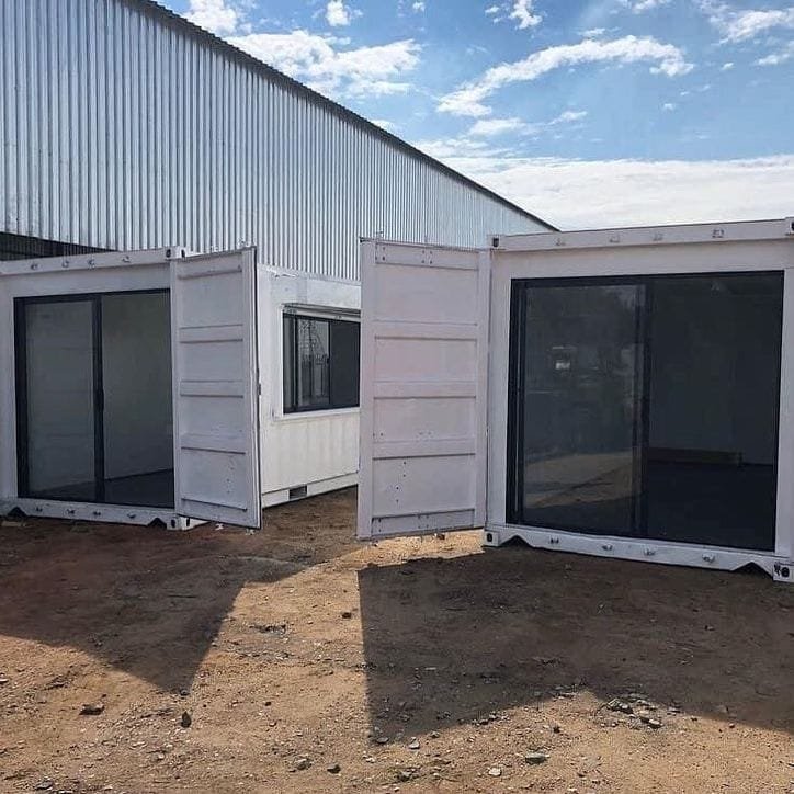 shippingcontainers_4use_1655901710_2866233750087269892_7681475953.jpg 10Ft Class B, Shipping Container With Glass Door And Window - Image 1