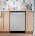 GE 24 in. Top Control Flush-Mount Dishwasher with 45 dBa Sound Level, 3rd-Rack & Dry Boost – Fingerprint Resistant Stainless - Image 3