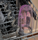 GE 24 in. Top Control Flush-Mount Dishwasher with 45 dBa Sound Level, 3rd-Rack & Dry Boost – Fingerprint Resistant Stainless - Image 2