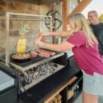 Timber Rock Outdoor Cook Station with Argentine Grill - Image 20