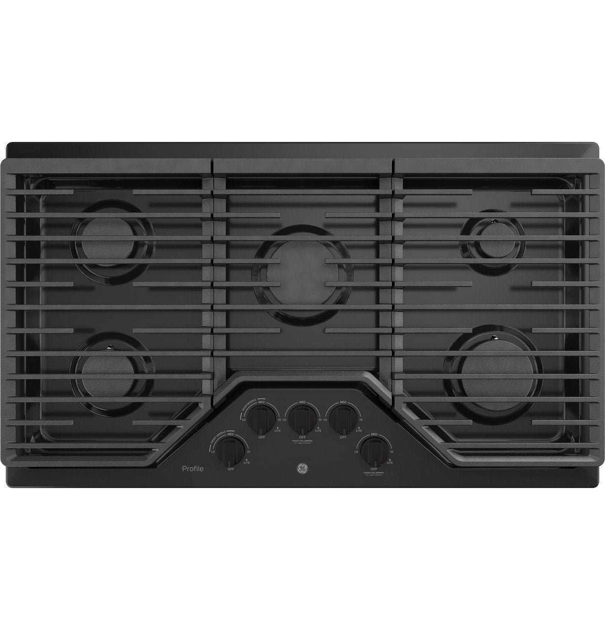 yptlx4pxys54blfmw2es__80164-1.jpg GE Profile Series 36″ Built-In Gas Cooktop PGP7036DLBB - Image 1